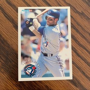 Free item: Roberto Alomar Blue Jays Baseball card